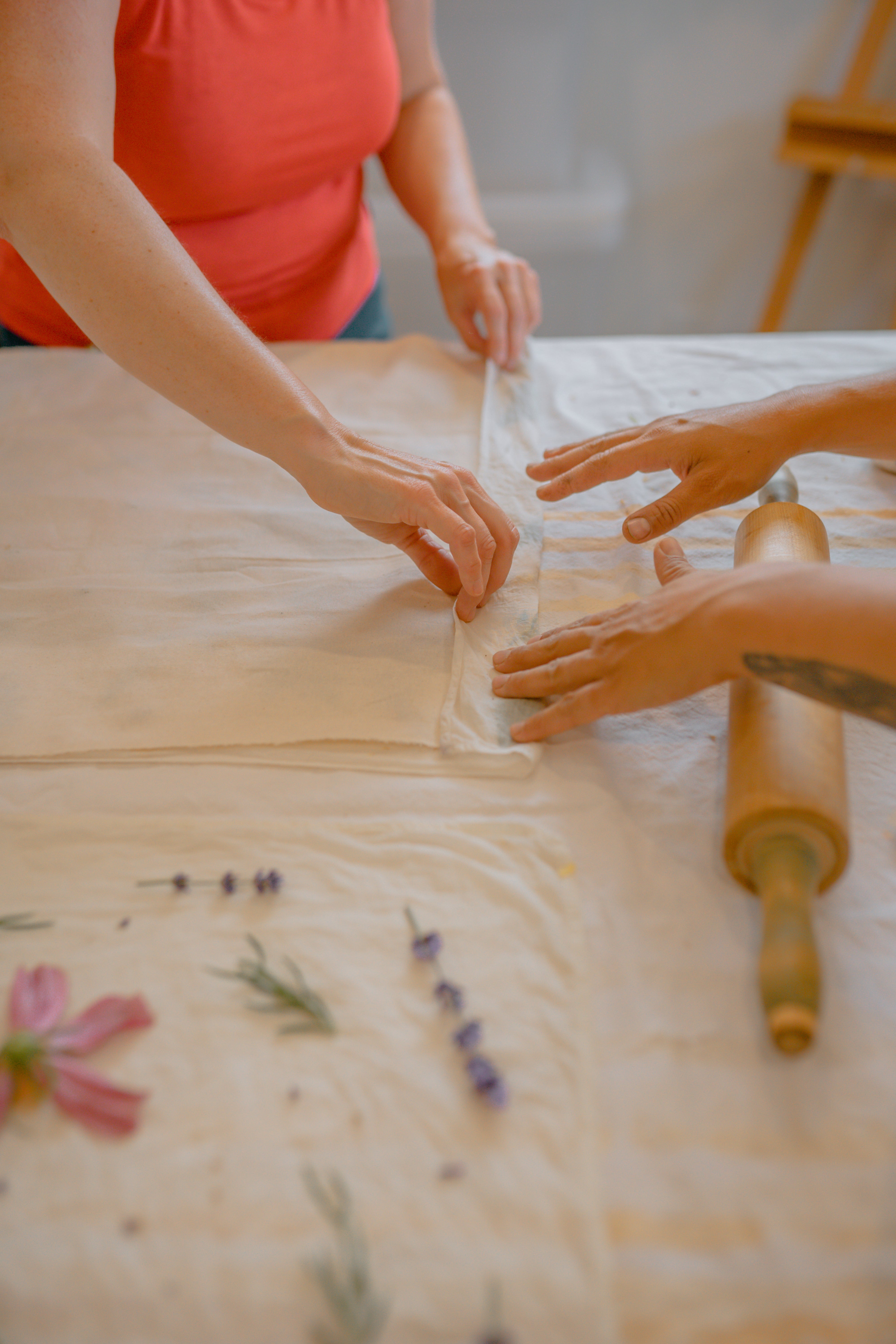 Atelier d'impression botanique