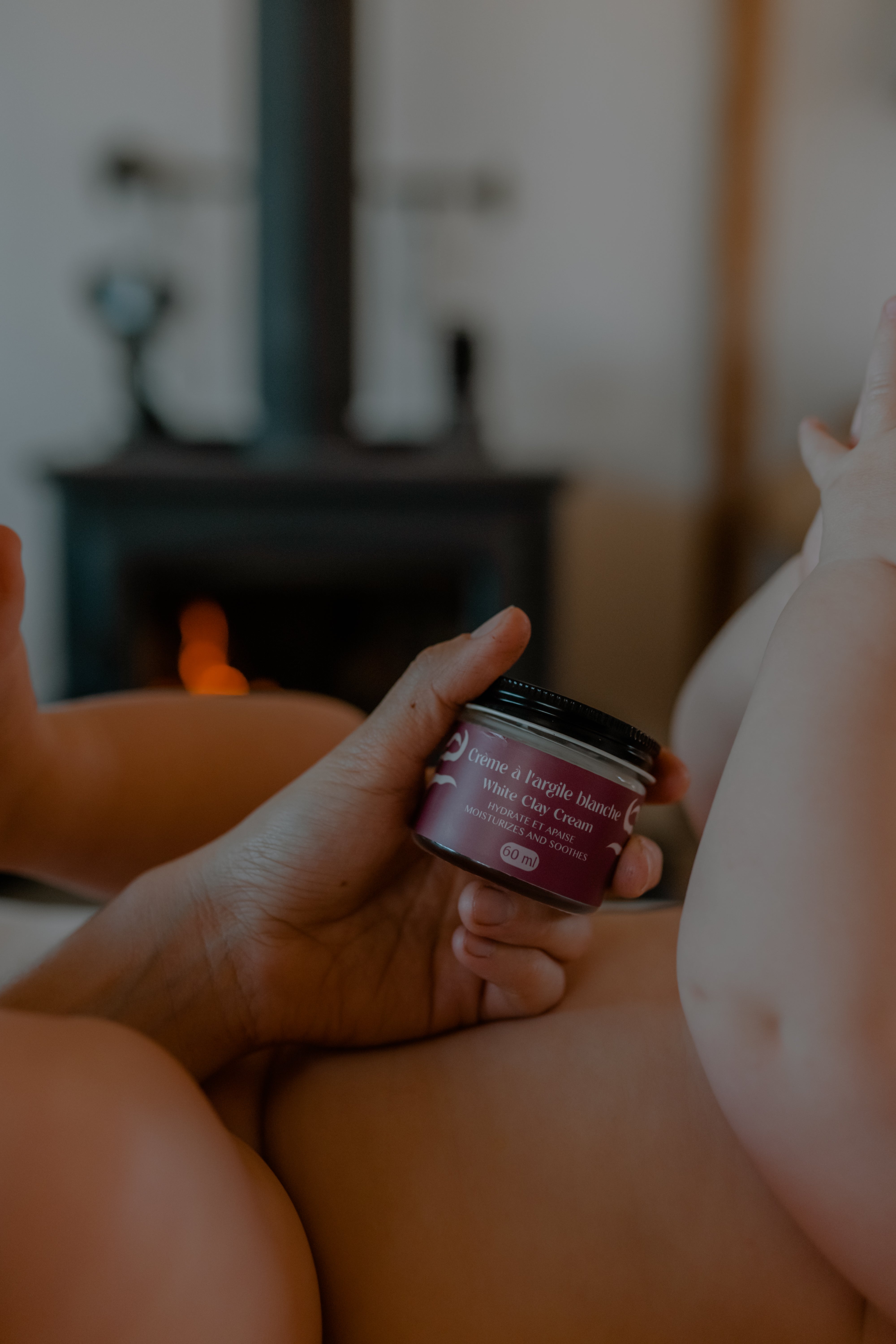 Crème à l'argile blanche