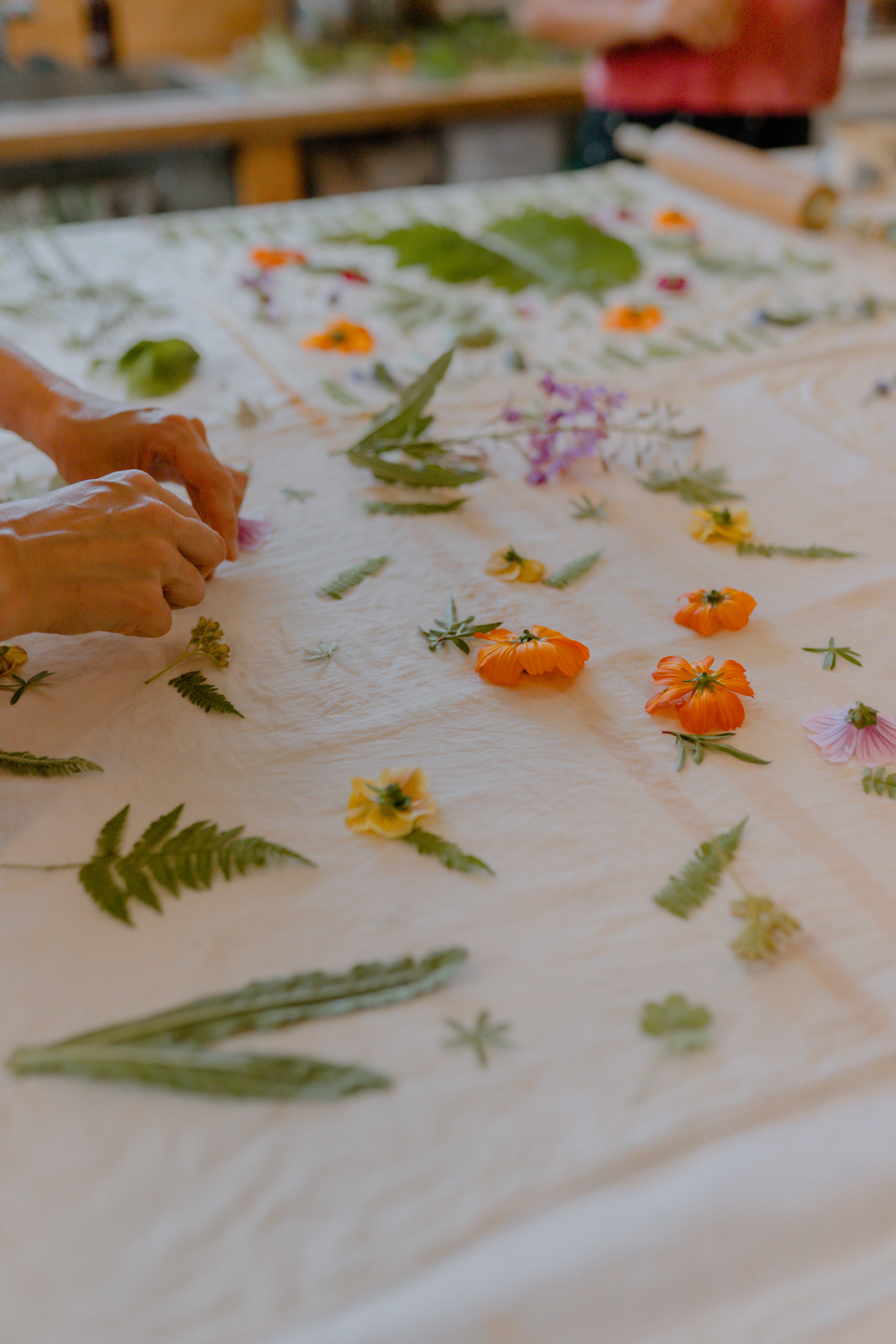 Atelier d'impression botanique