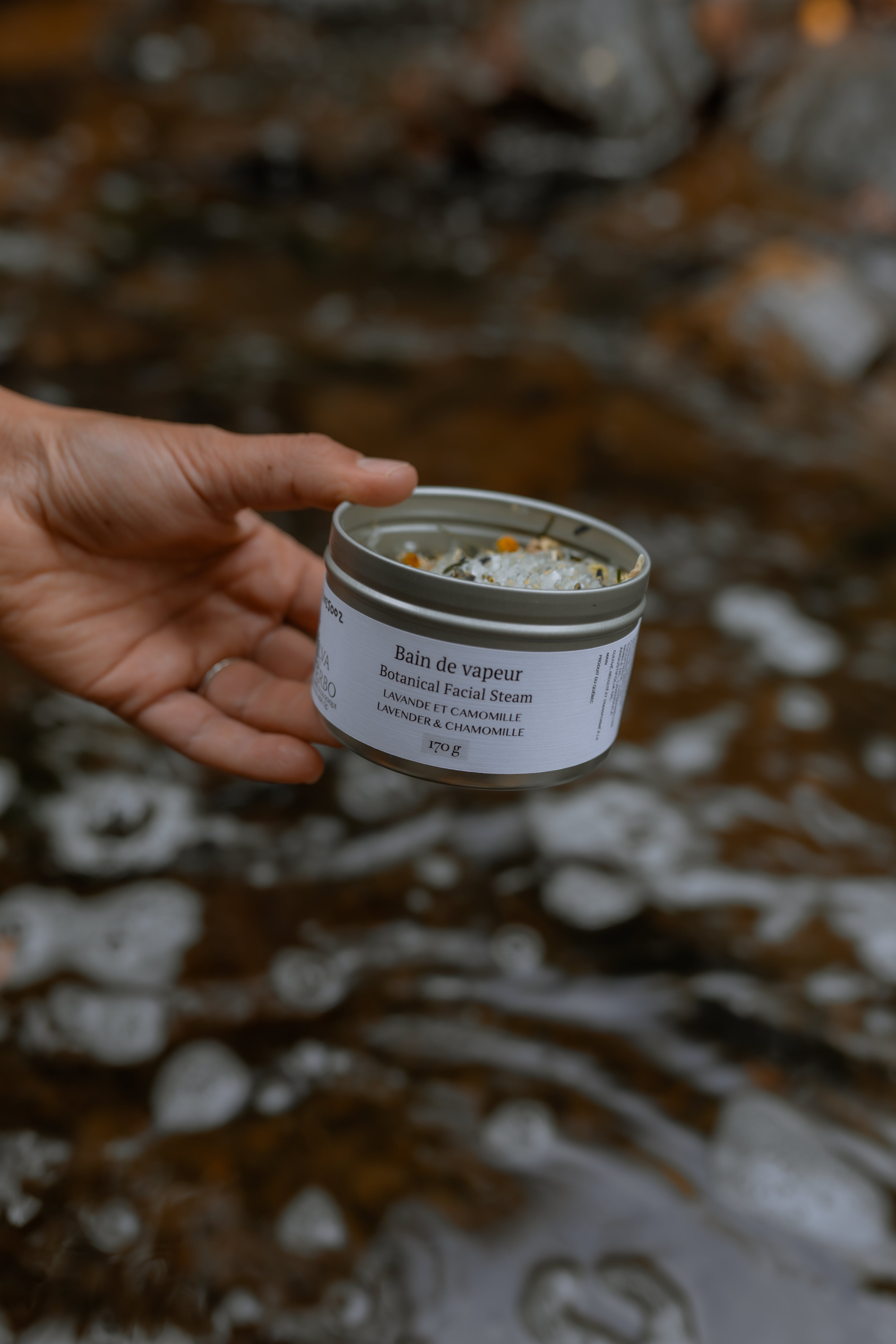 Bain de vapeur - Camomille et lavande