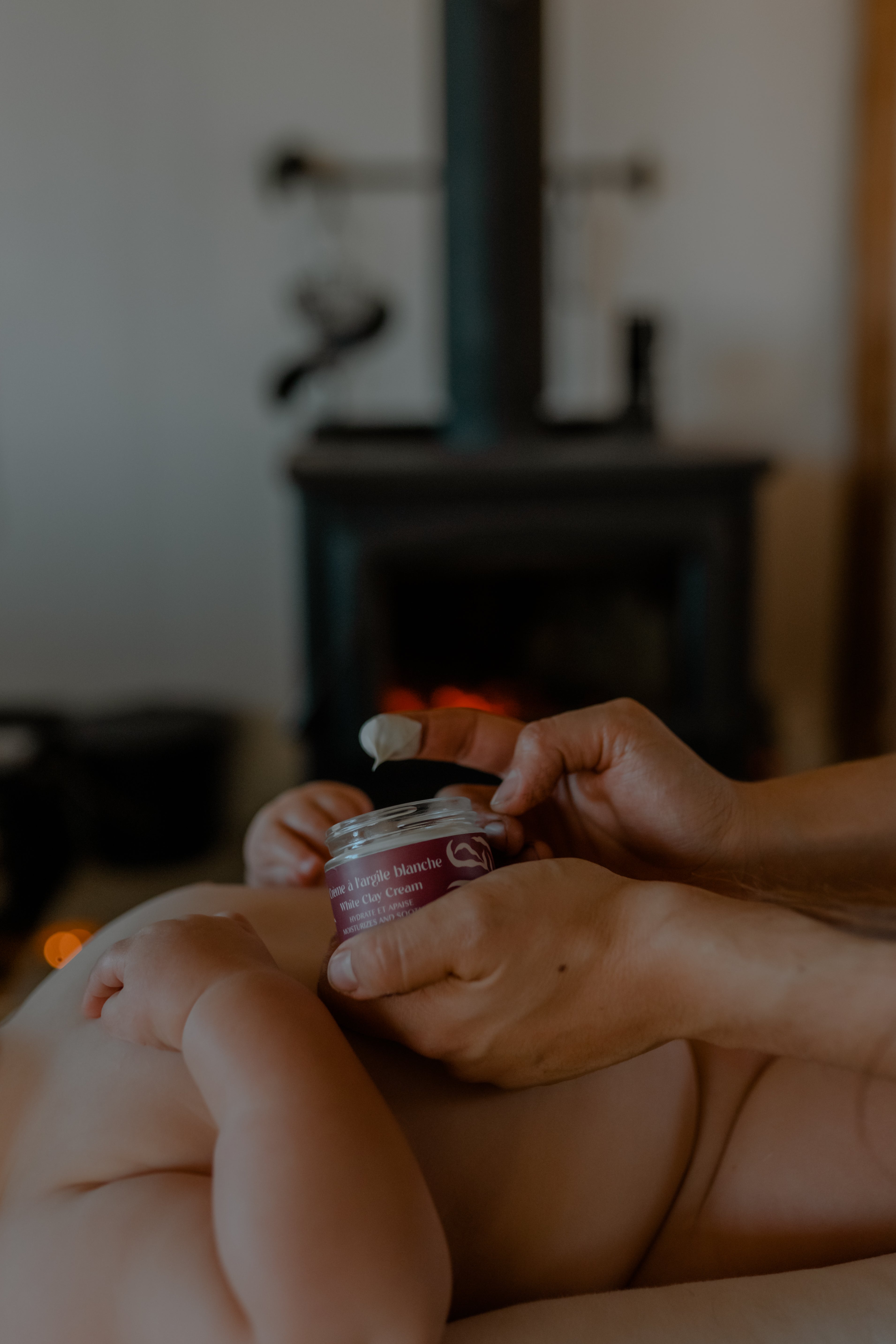 Crème à l'argile blanche