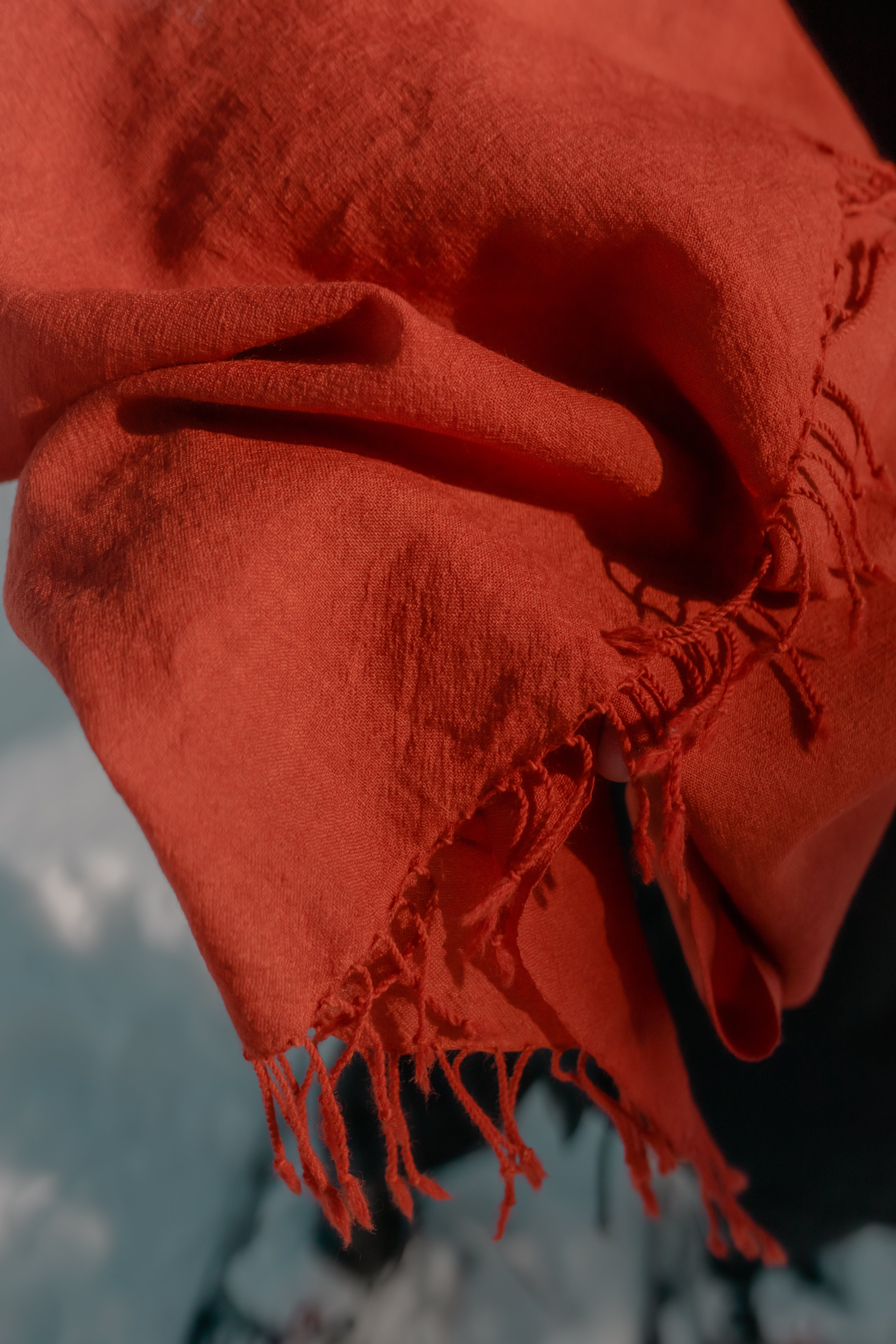 Foulard de mérinos – Garance