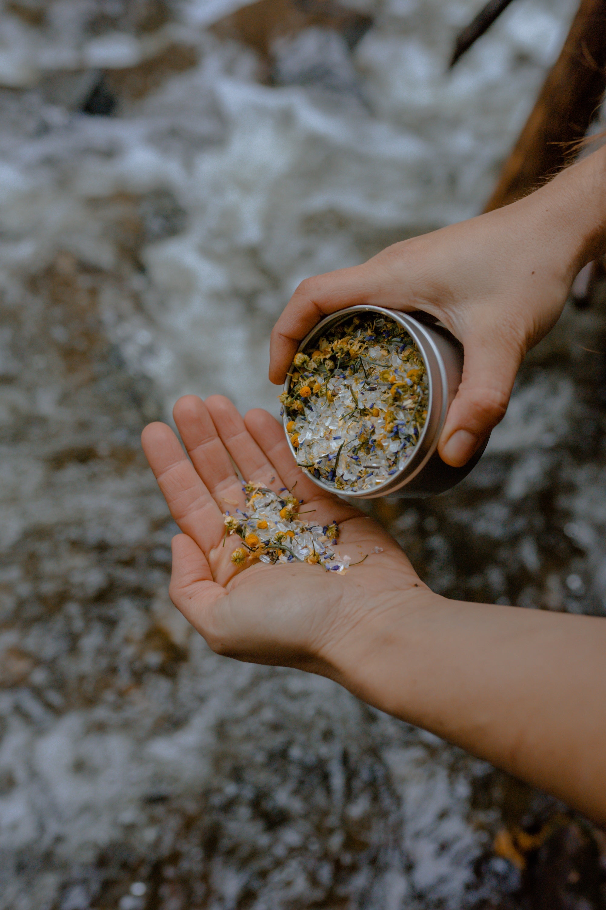 Bain de vapeur - Camomille et lavande