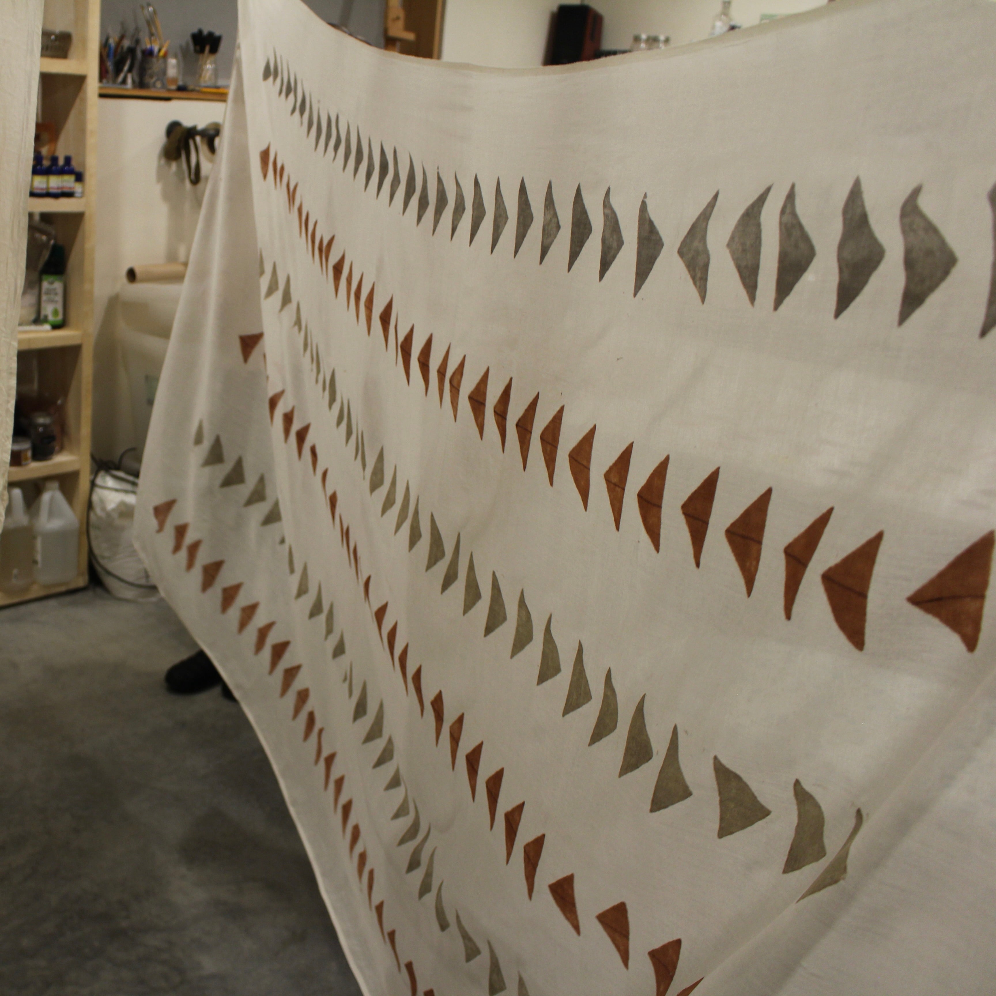 Cours avancé - Impression par pâte de mordant